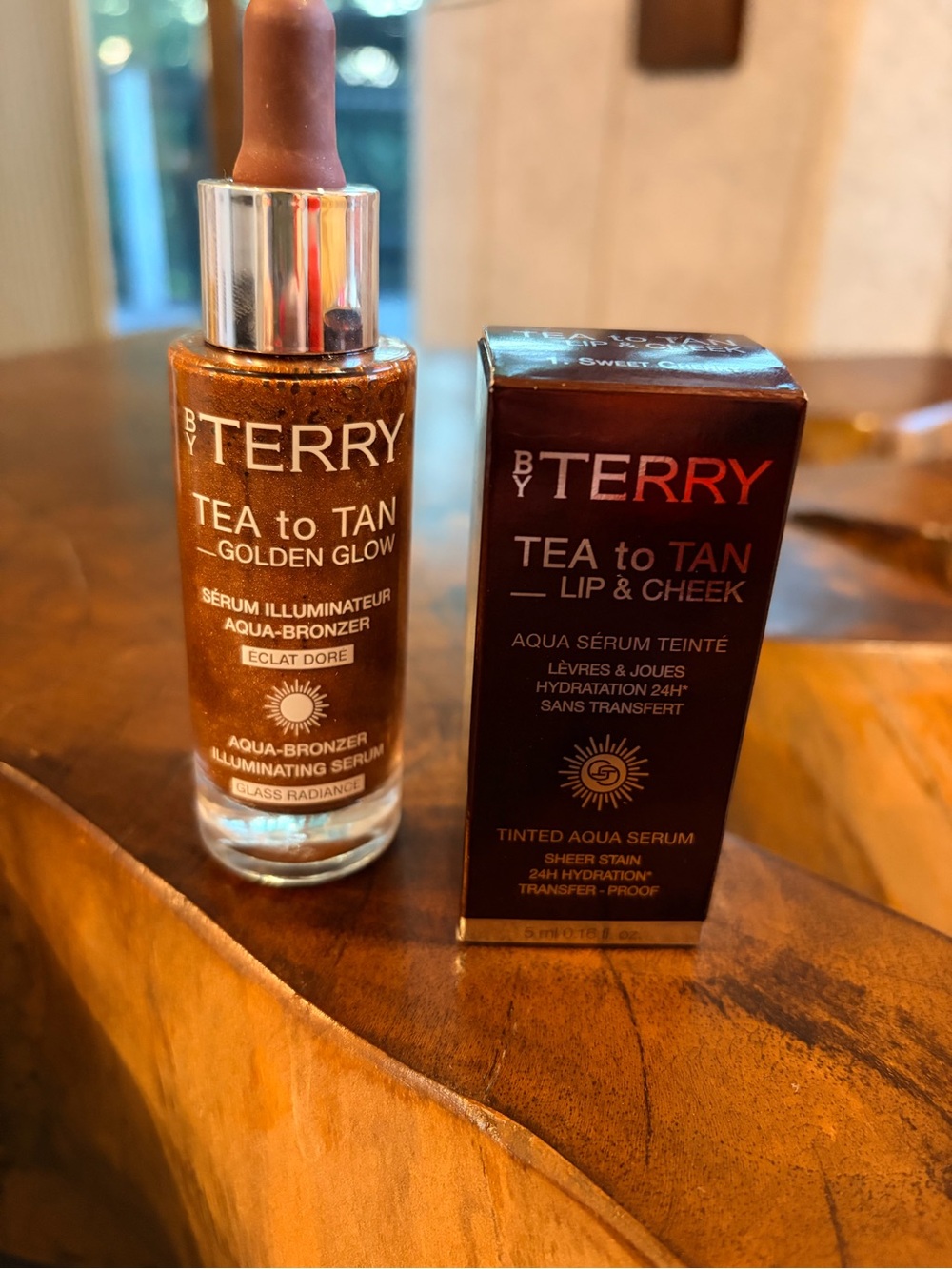 By Terry Tea to Tan Golden Glow Illuminating Serum -  and Lip and Cheek Stain